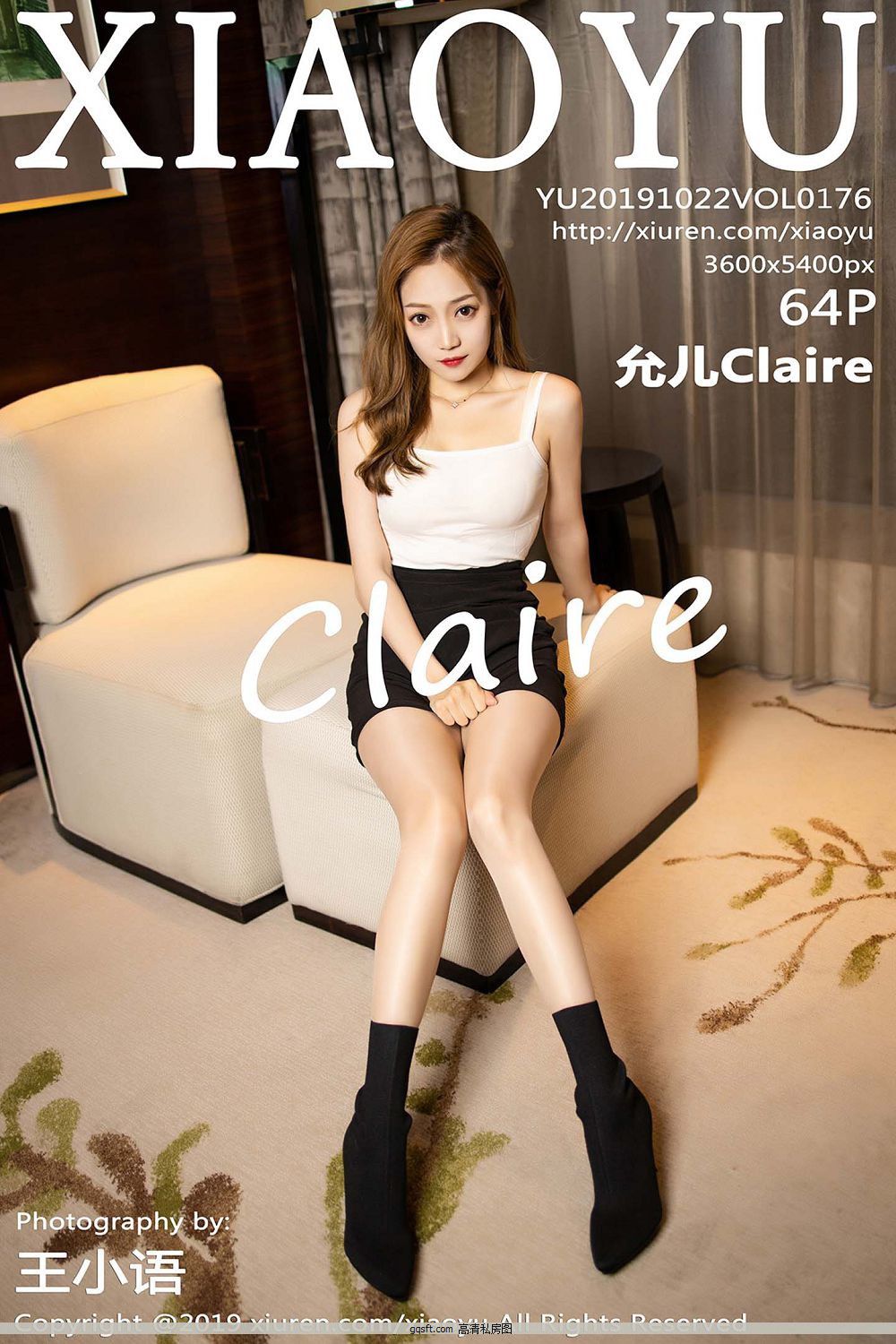 [ﻭXIAOYU] y19.10.22 VOL.176 ʶClaire д [64P]