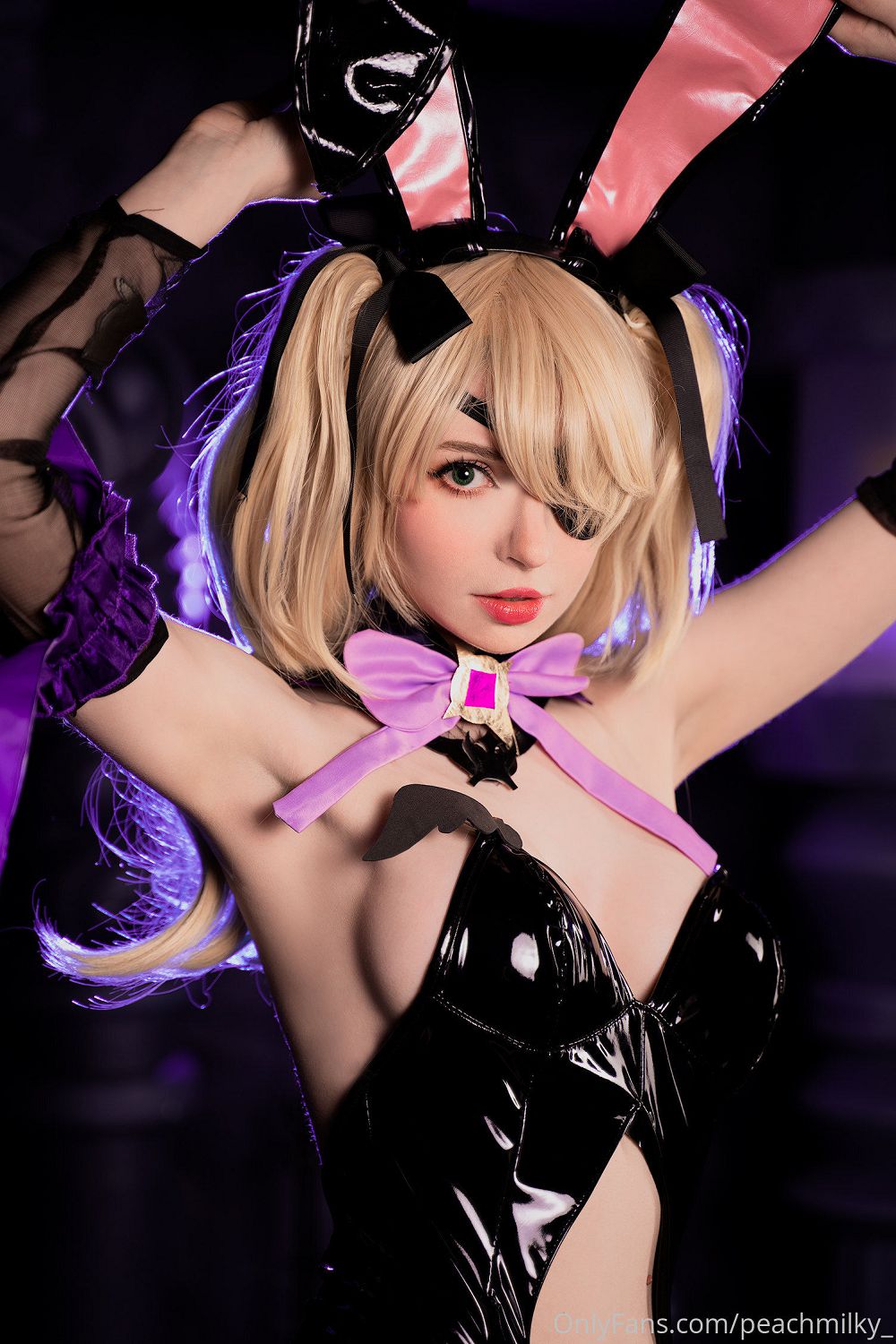 [COS] Peach milky - Fischl Playboy Bunny Genshin Impact/24P